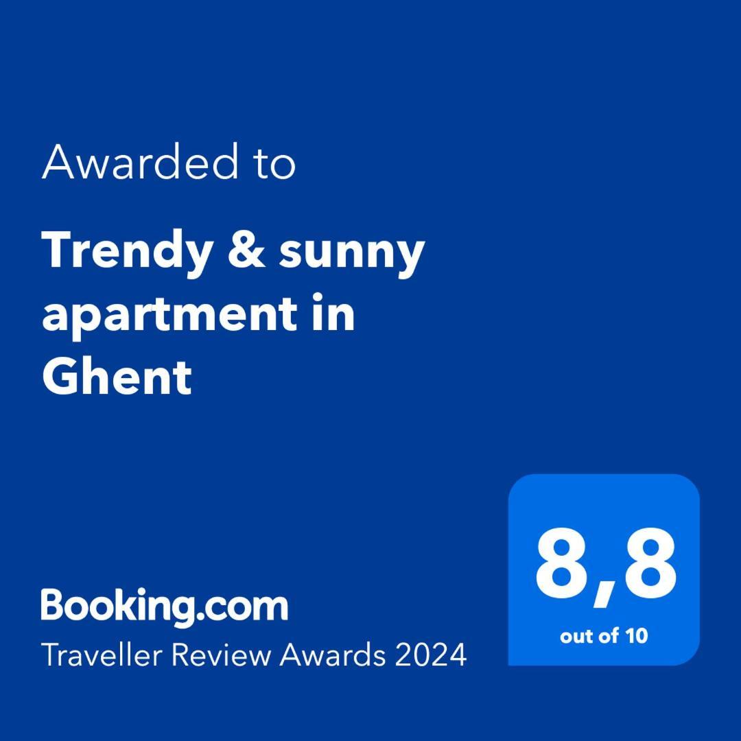 Trendy & Sunny Apartment In גנט מראה חיצוני תמונה
