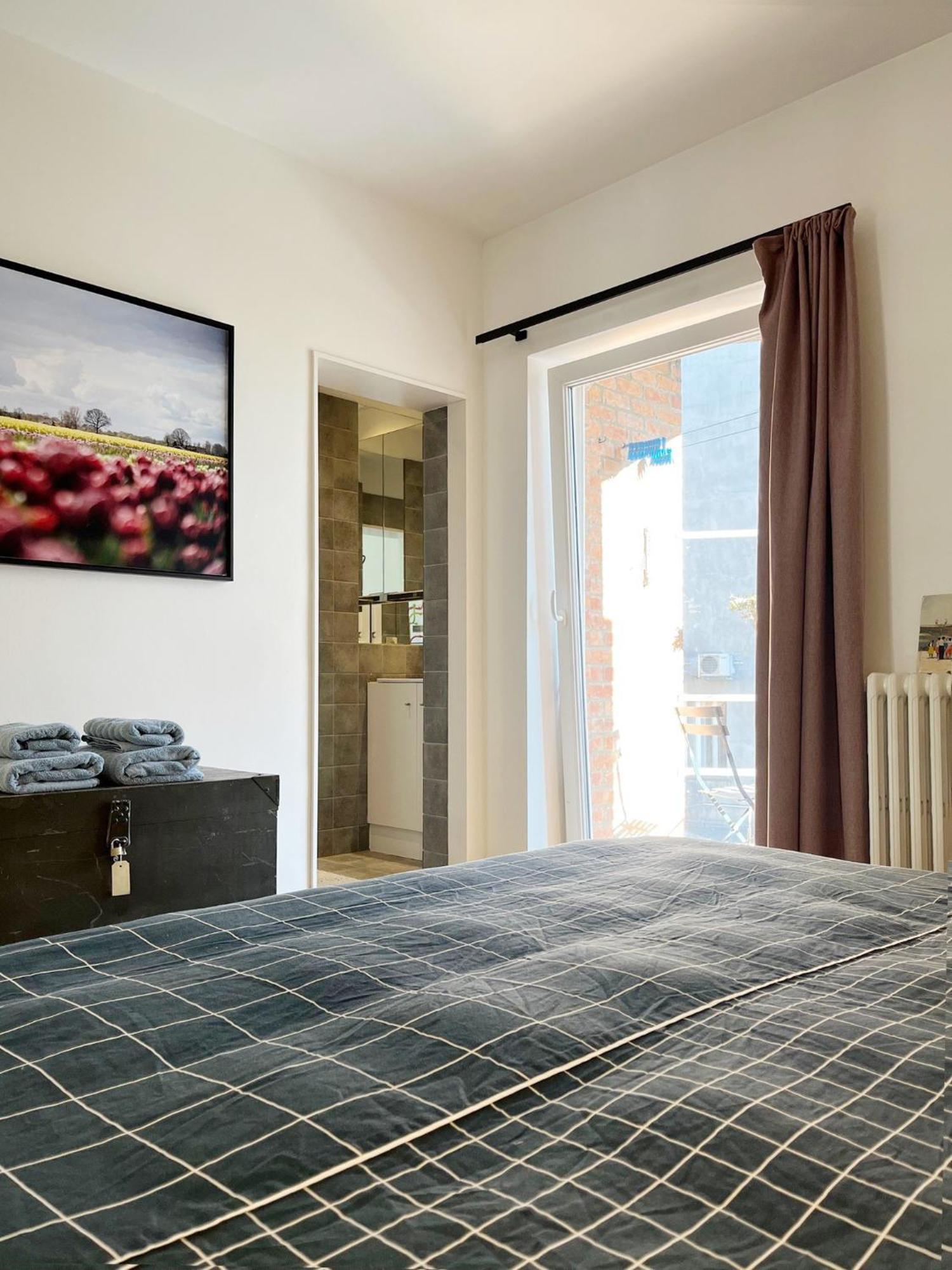 Trendy & Sunny Apartment In גנט מראה חיצוני תמונה