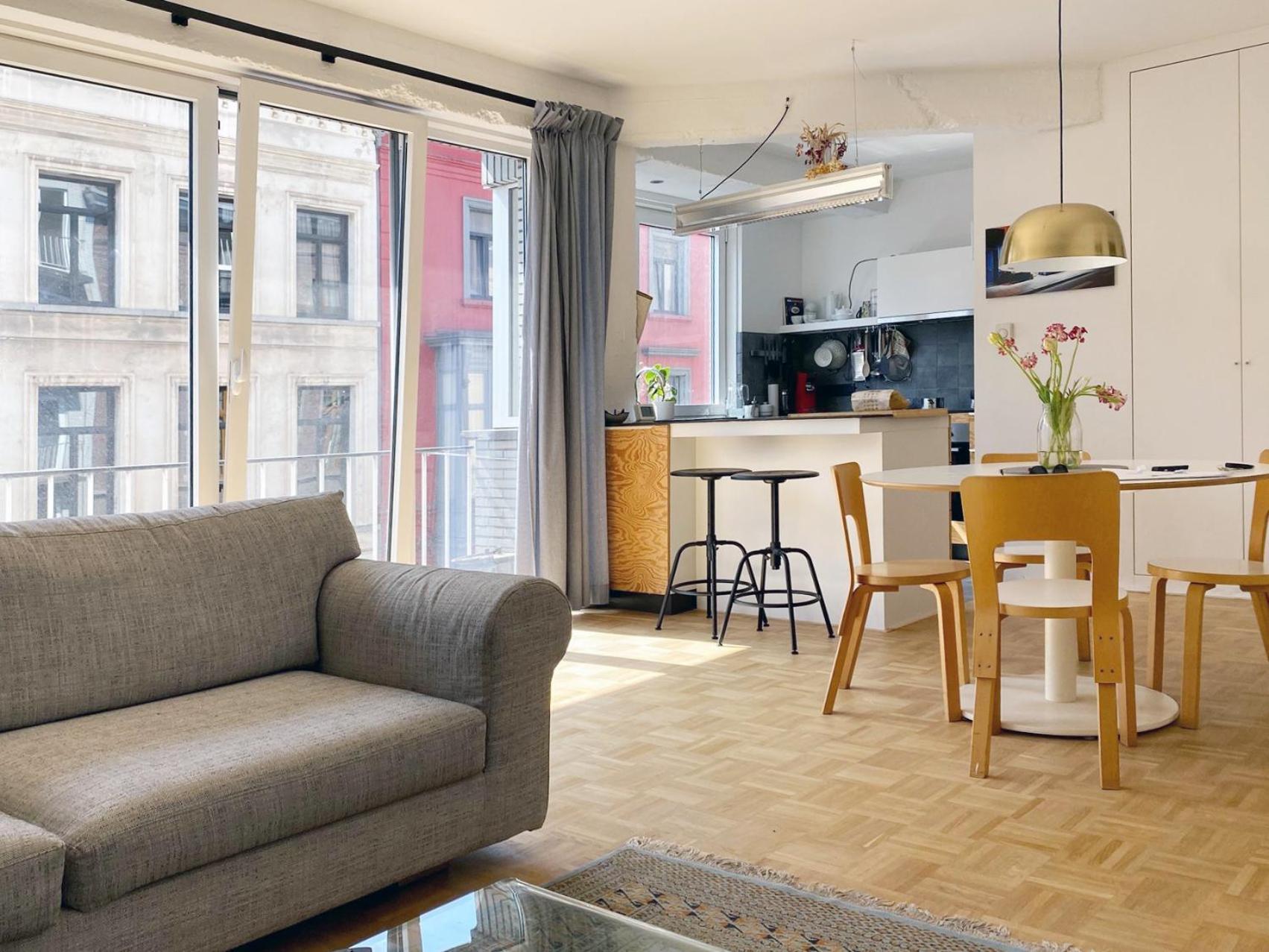 Trendy & Sunny Apartment In גנט מראה חיצוני תמונה