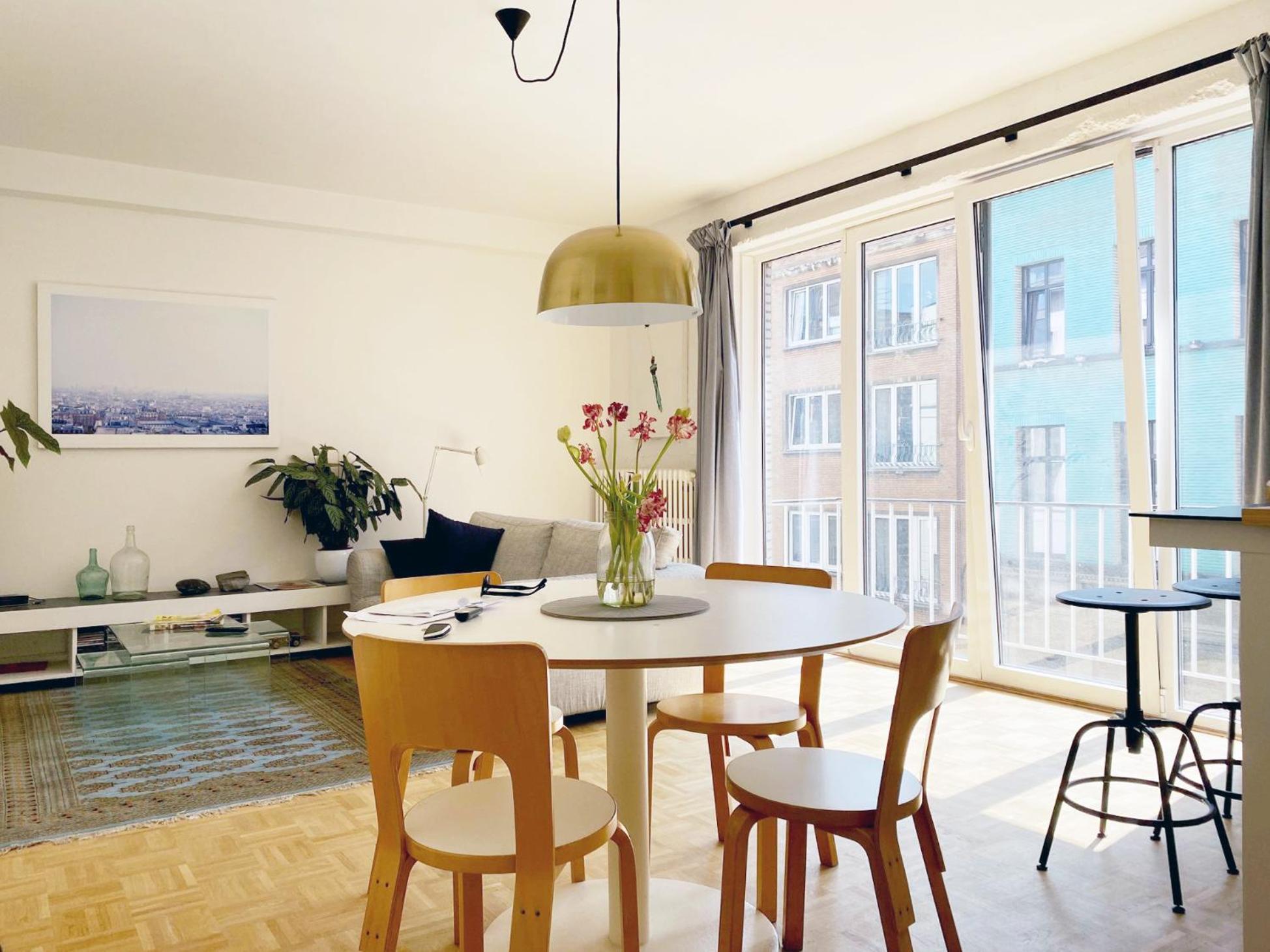 Trendy & Sunny Apartment In גנט מראה חיצוני תמונה